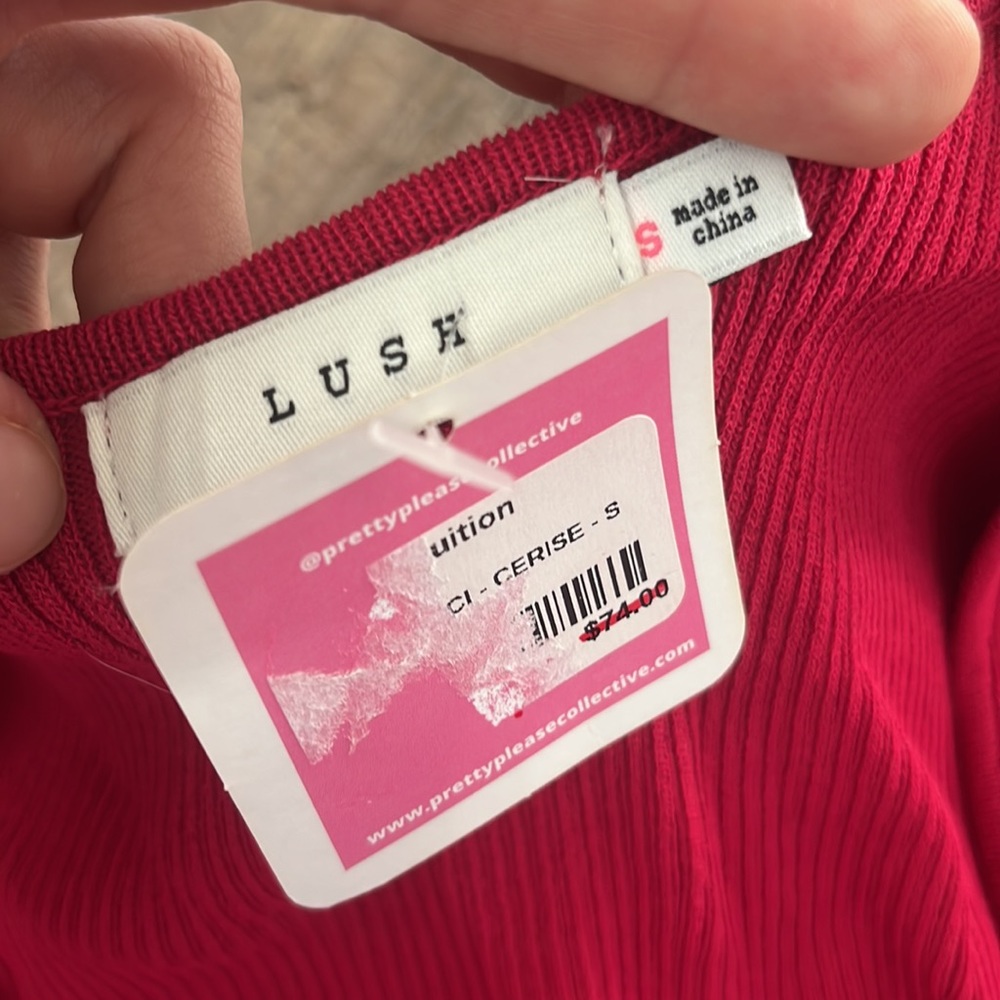 Magenta Lush Long Sleeve Top - Picture 3 of 7